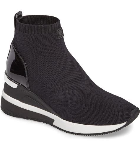 michael kors skyler bootie extreme|Michael Kors skyler knit sneaker.